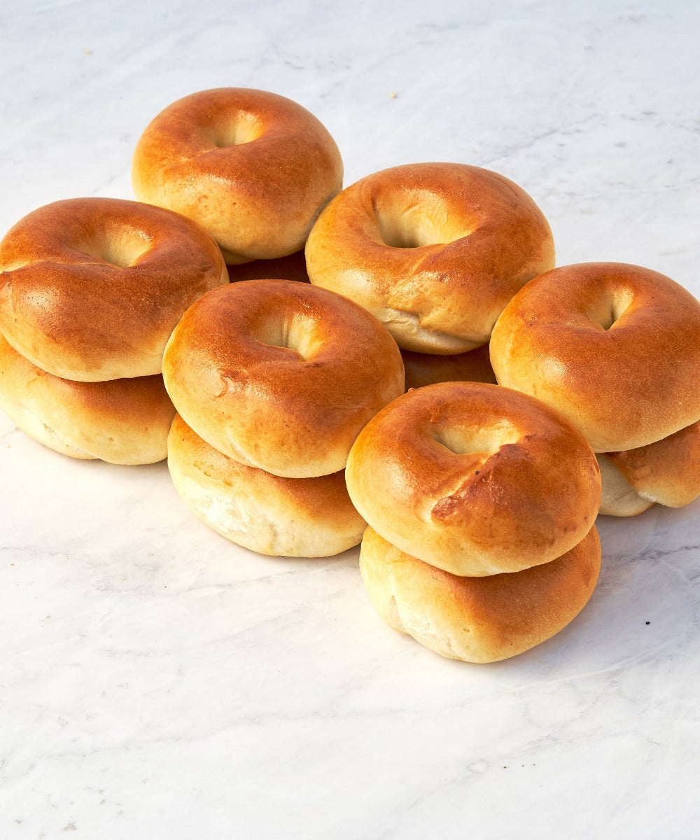 A Box of Soft Mini Bagels (8 packs of 12)